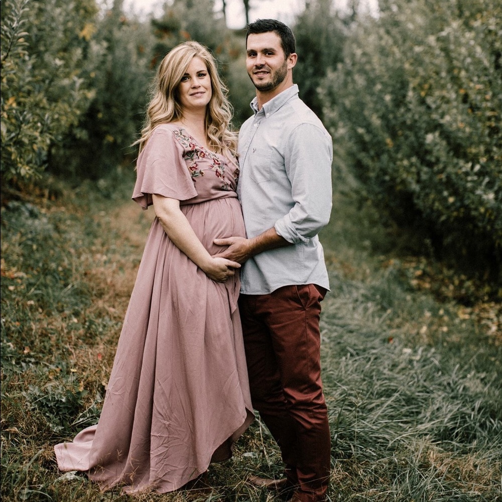 Wren and ivory dress
